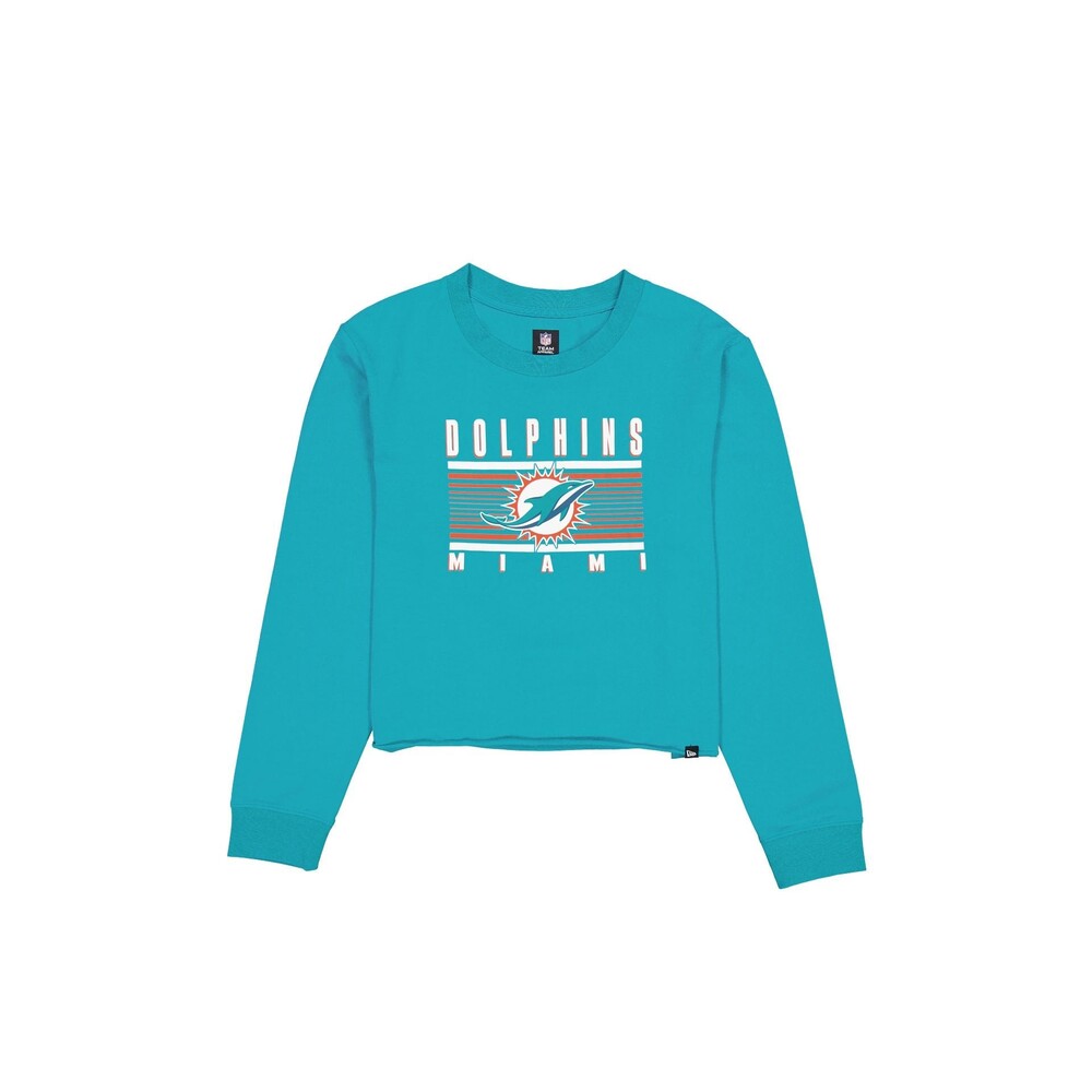 New Era Miami Dolphins Active Women's Long Sleeve T-Shirt - Size XS